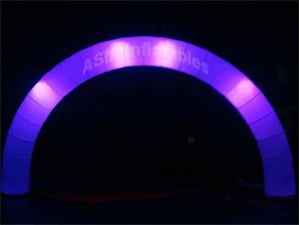 LED Lighting Inflatable Round Arch