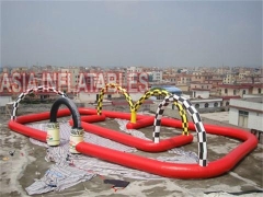Custom Air Sealed Painting Inflatable Race Track