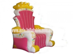 Felfújható királynő szék