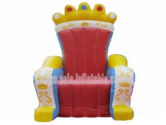 Felfújható király szék
