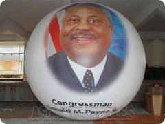 Extreme Inflatable Helium Balloon For Presidential Election With Figure Printed