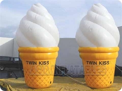 6mh aranyos felfújható fagylalt modell