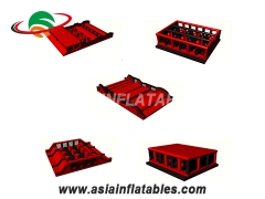 Best Selling New Design Insane 5k Inflatable Run Obstacles Event Giant Insane inflatable 5k