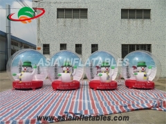 Top Quality Christmas Inflatable Snow Globe Balloon