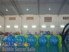 Buborék futball labdákat