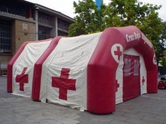 Felfújható kórházi sátor