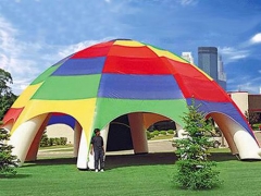 Reklám felfújható kupola