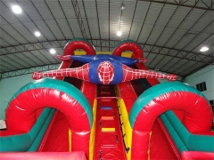Felfújható spiderman slide