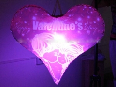 LED Light Inflatable Heart