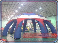 hordozható felfújható pók kupola sátor