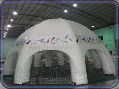 átmérő 11m felfújható kupola sátor, pók sátor
