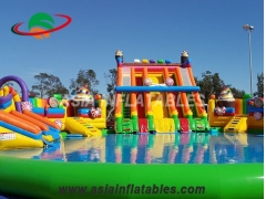 Inflatable Rocket Water Park