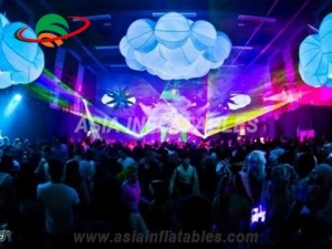 Advertising inflatable cloud for stage
