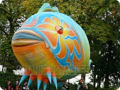 felfújható hal ballon