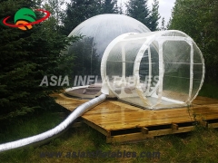 Felfújható buborék sátor