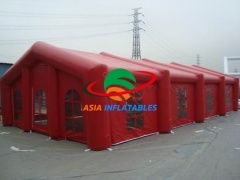 Extreme Red Color Giant Inflatable Marquee Tent For Wedding Salon