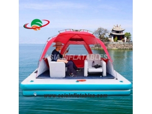 Inflatable Water Leisure Island Platform