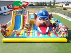 Hot sell PAW Patrol Inflatable Fun City For Sale