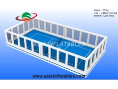 Felfújható úszó pickleball pálya