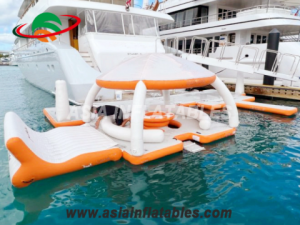 New Design Inflatable Swim Island
